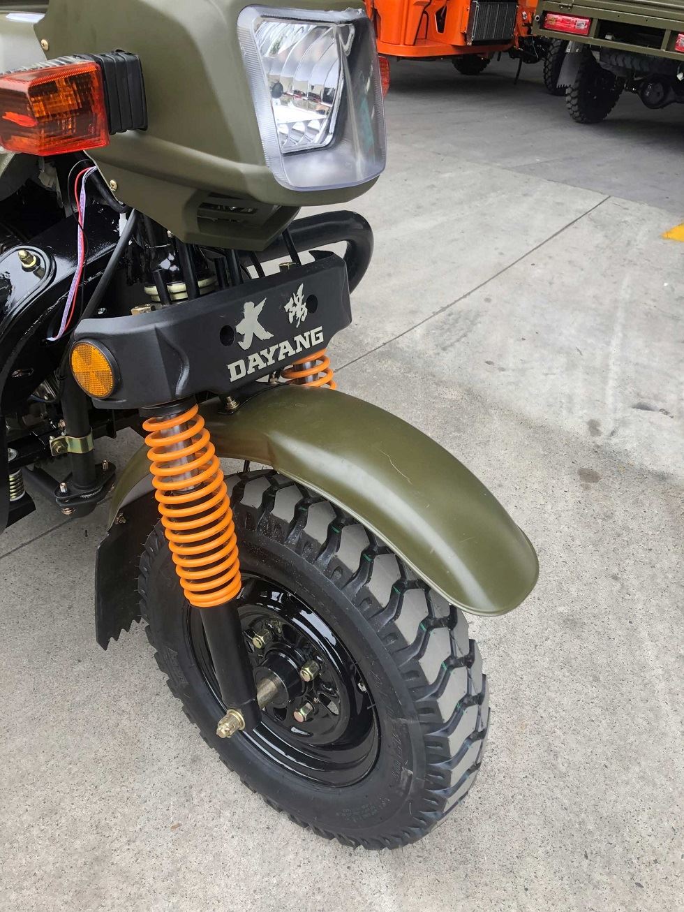 Special style Agricultural freight fuel cargo tricycle