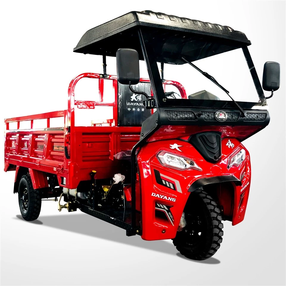 キャビン付き 200cc 貨物オートバイ三輪車
